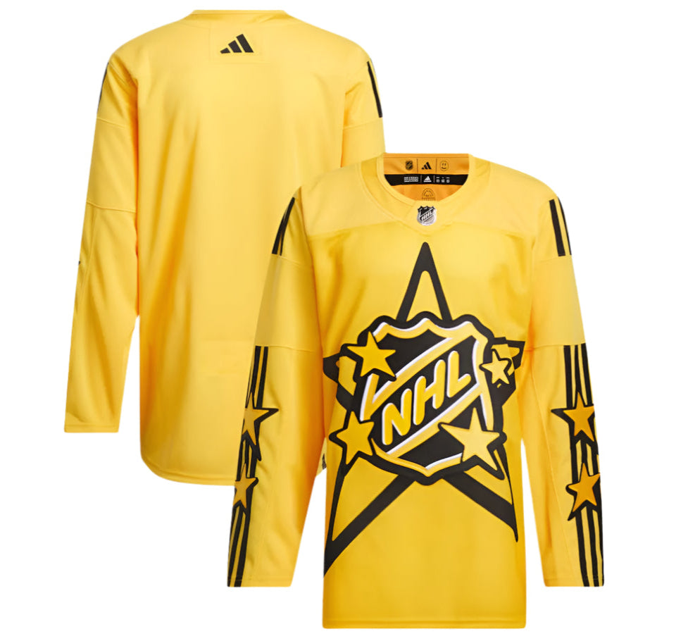 ADIDAS 2024 ALL STAR JERSEY YELLOW – Hangar Hockey