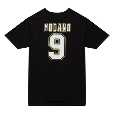 DALLAS STARS MITCHELL & NESS MIKE MODANO NAME & NUMBER TEE - BACK VIEW