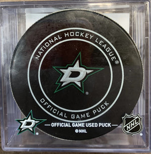 GAME USED PUCK
