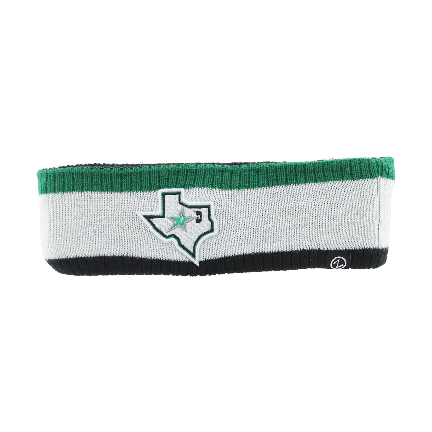 Photo of Dallas Stars Zephyr Headband on a white background - front view