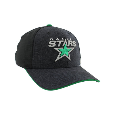 Black cap with Dallas Stars logo on a white background