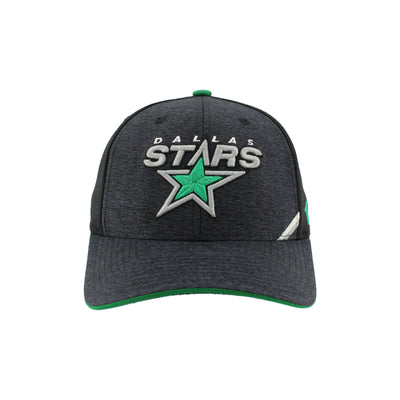 Black cap with Dallas Stars 3rd logo on a white background