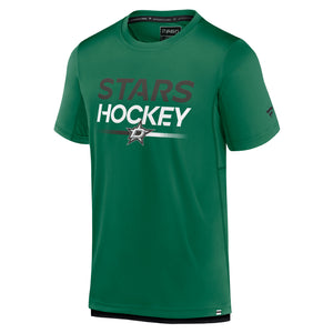 DALLAS STARS FANATICS AUTHENTIC PRO TEE - FRONT VIEW