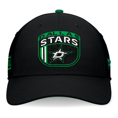 DALLAS STARS FANATICS 2024 FLEX FIT DRAFT CAP  - FRONT VIEW