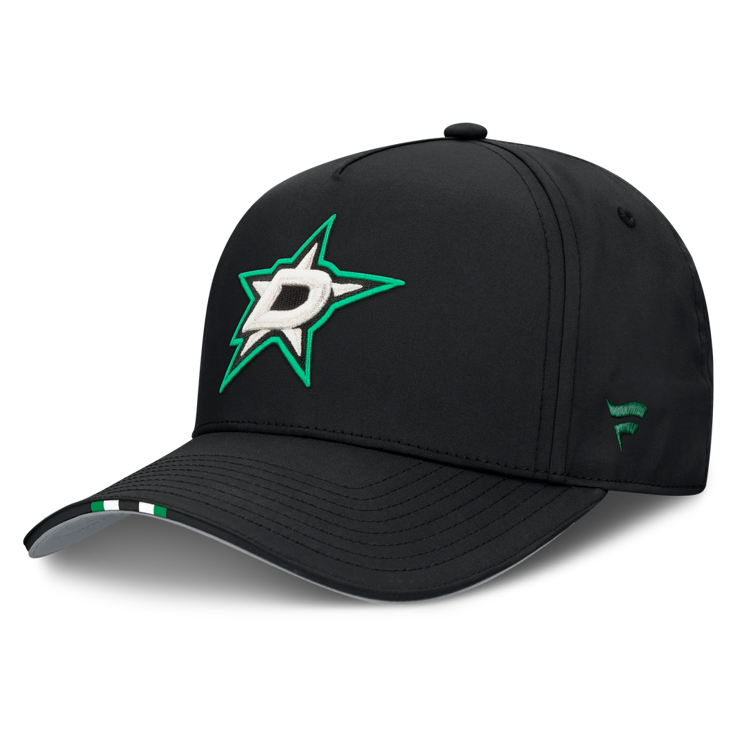 DALLAS STARS FANATICS 2025 ADJUSTABLE DRAFT CAP - LEFT SIDE VIEW 