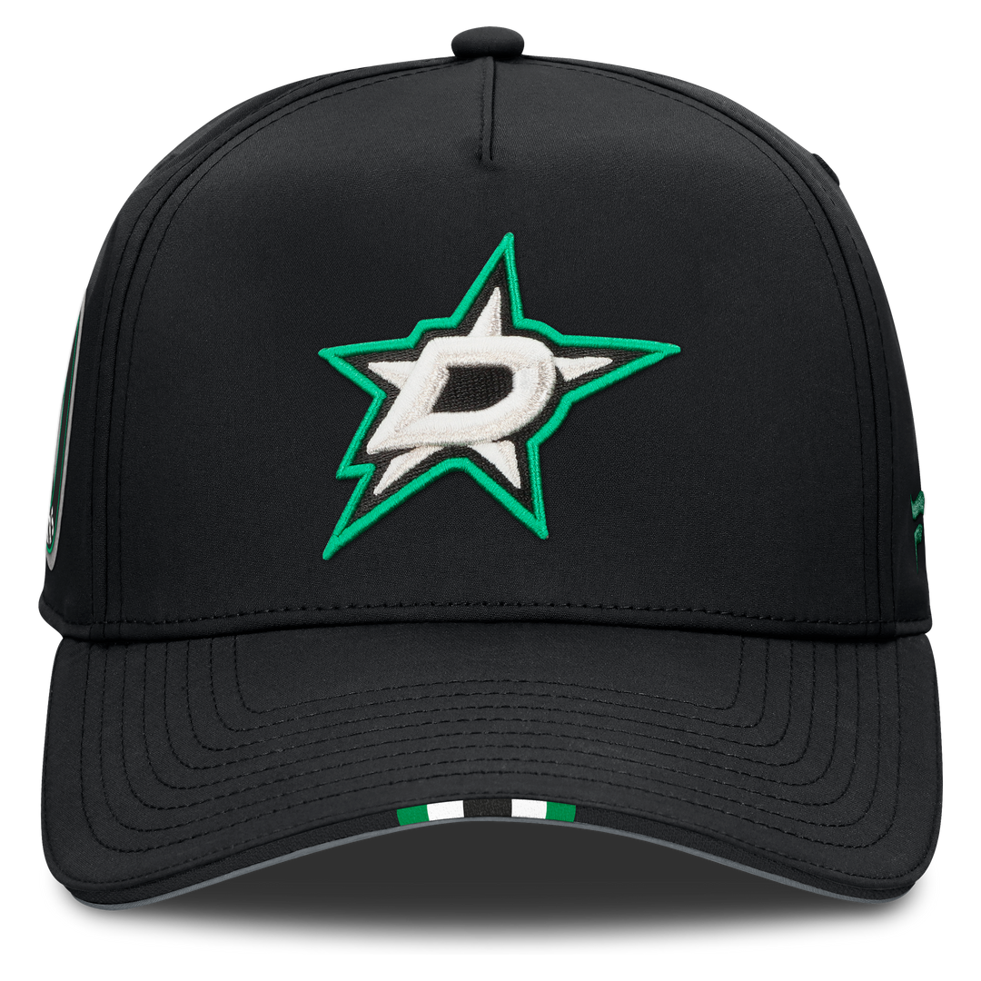 DALLAS STARS FANATICS 2025 ADJUSTABLE DRAFT CAP - FRONT VIEW