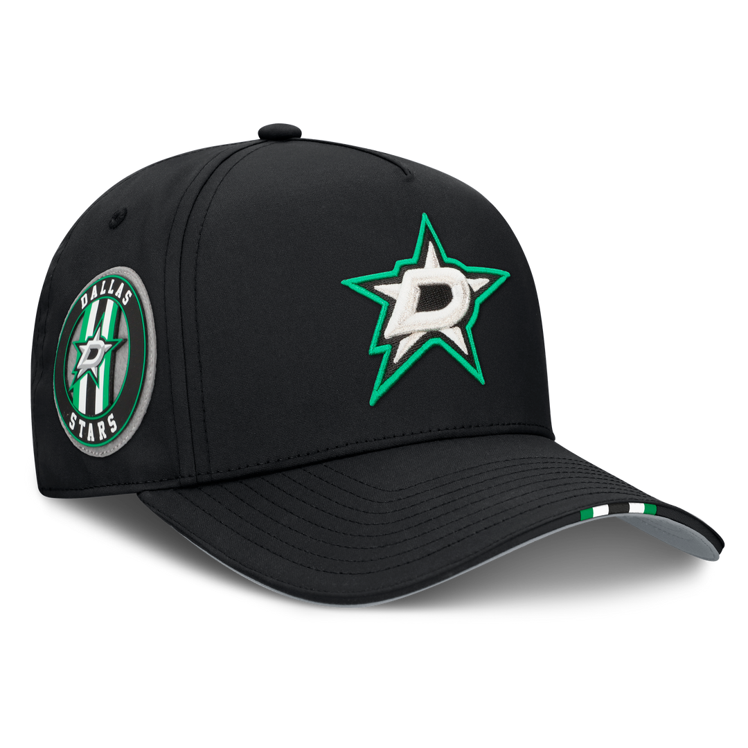 DALLAS STARS FANATICS 2025 ADJUSTABLE DRAFT CAP - RIGHT SIDE VIEW