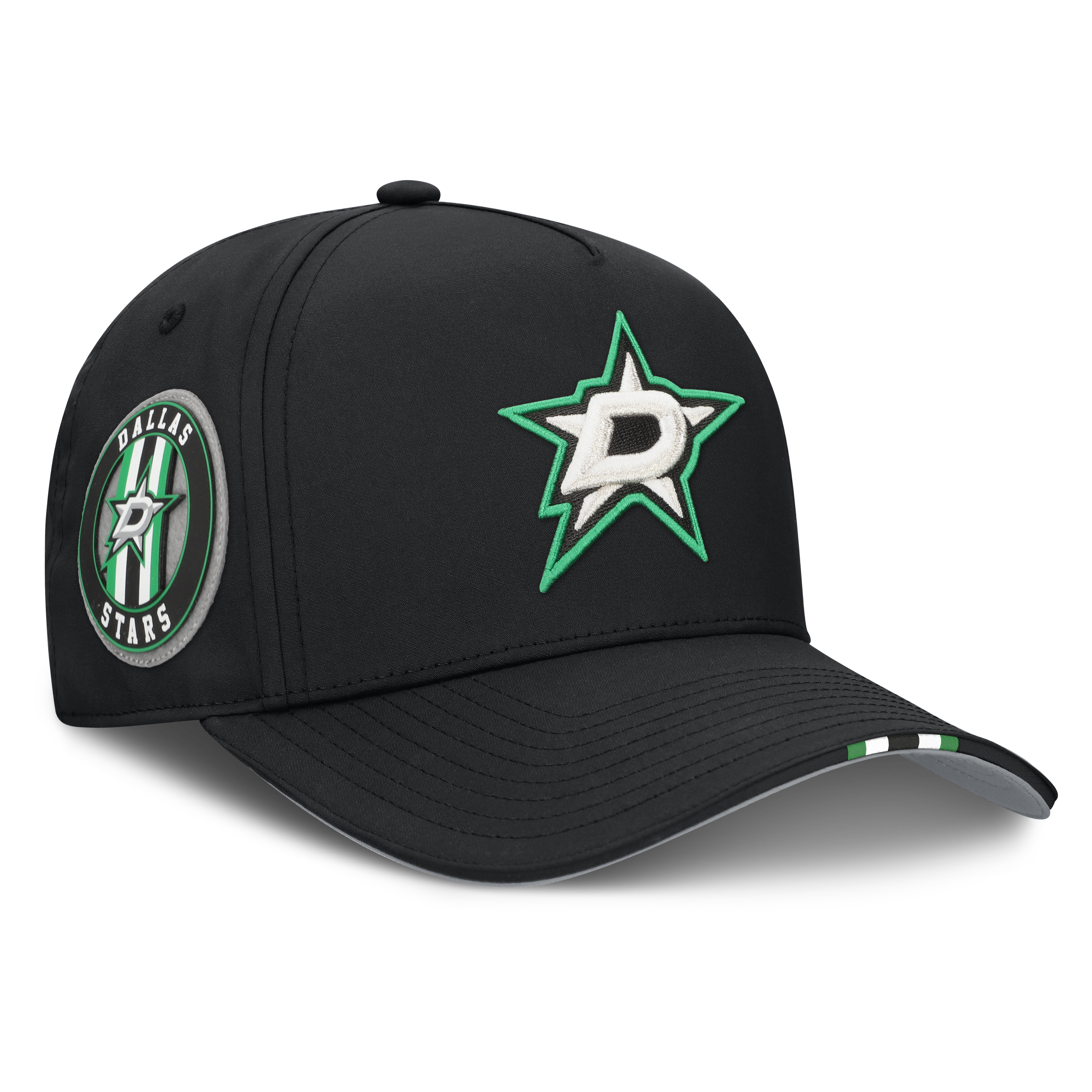 DALLAS STARS FANATICS 2025 ADJUSTABLE DRAFT CAP - RIGHT SIDE VIEW