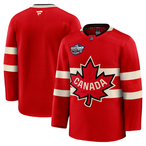 FANATICS PREMIUM 4 NATIONS CANADA JERSEY - FRONT AND BACK VIEW