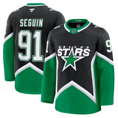 Hockey jersey with 'Seguin 91' on the back, Dallas Stars 3rd logo on the front
