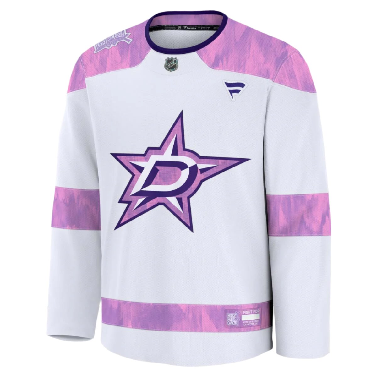 DALLAS STARS FANATICS HOCKEY FIGHTS CANCER JERSEY