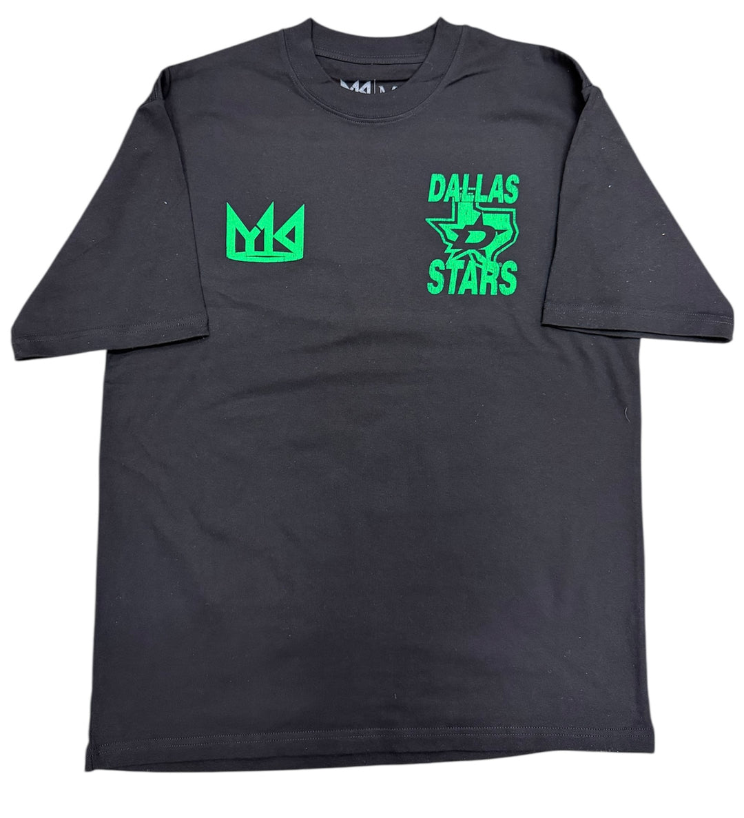 DALLAS STARS X YK1K HEAVYWEIGHT T-SHIRT - front view 