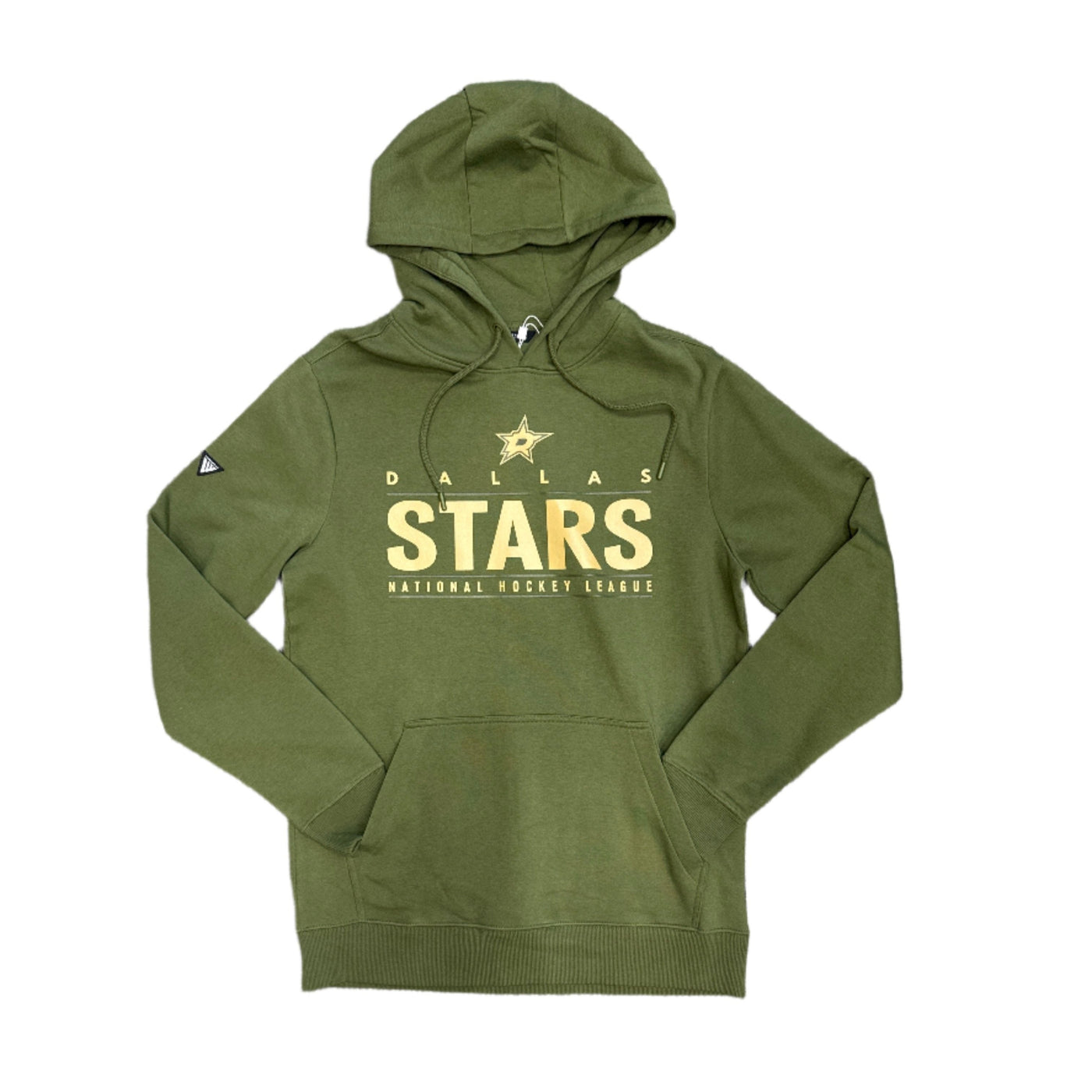 Photo of Dallas Stars Levelwear Delta Green Podium Hoody - Front View