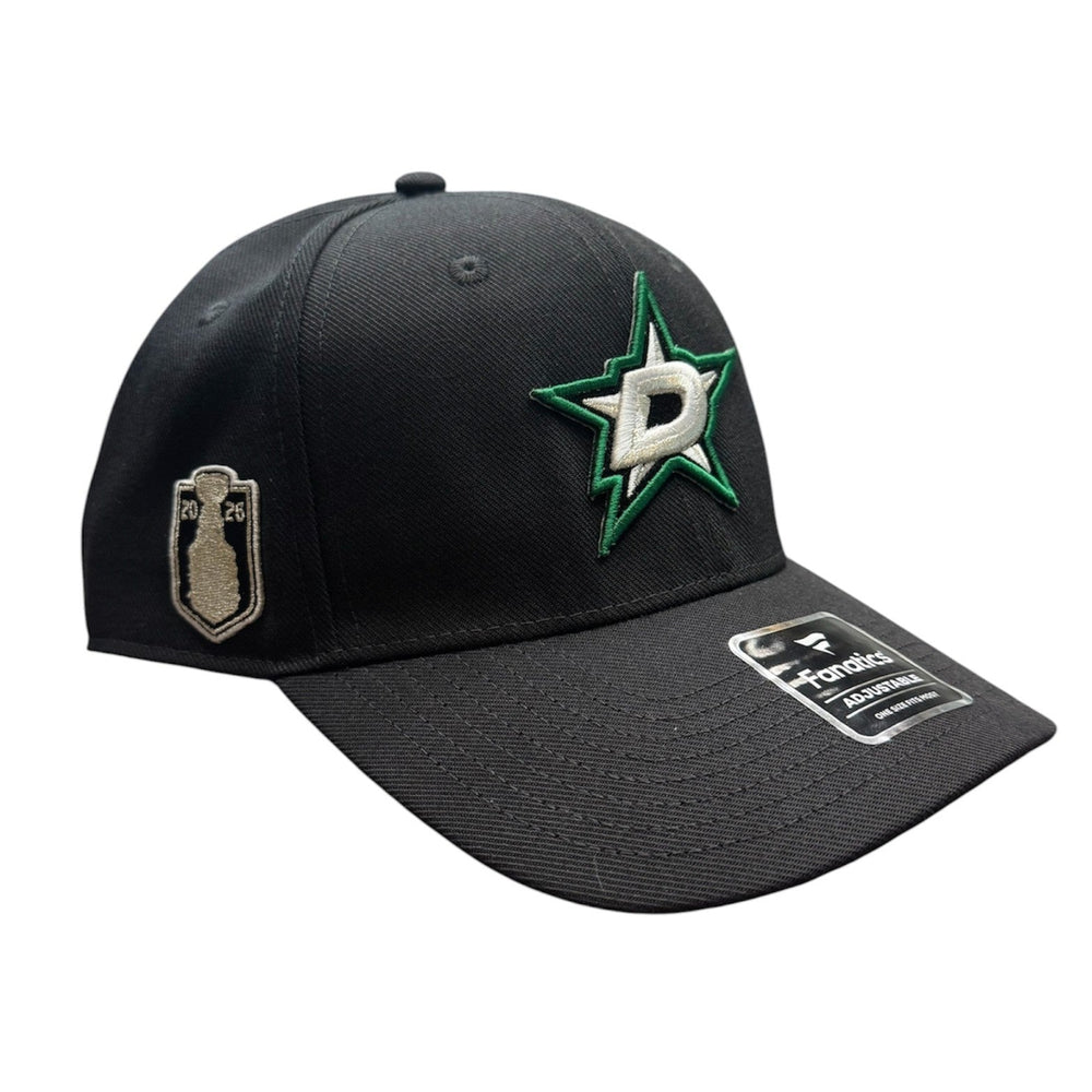 DALLAS STARS FANATICS 2026 PLAYOFF CORE CAP - SIDE VIEW