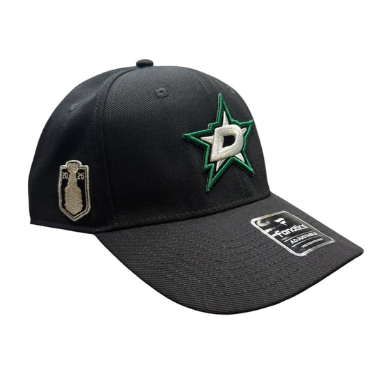 DALLAS STARS FANATICS 2026 PLAYOFF CORE CAP - SIDE VIEW