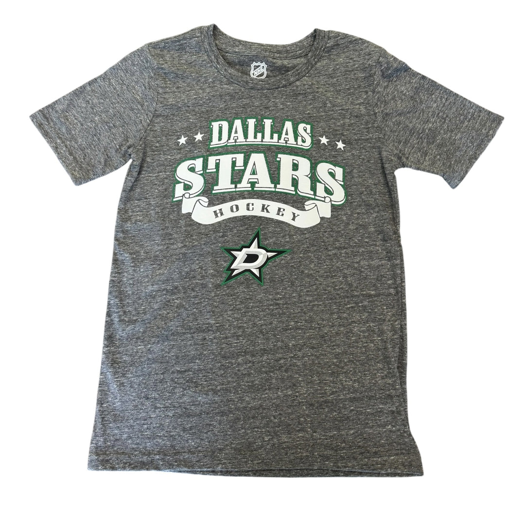 DALLAS STARS YOUTH OUTERSTUFF CLASSIC LOOK SHORT SLEEVE T - FRONT VIEW