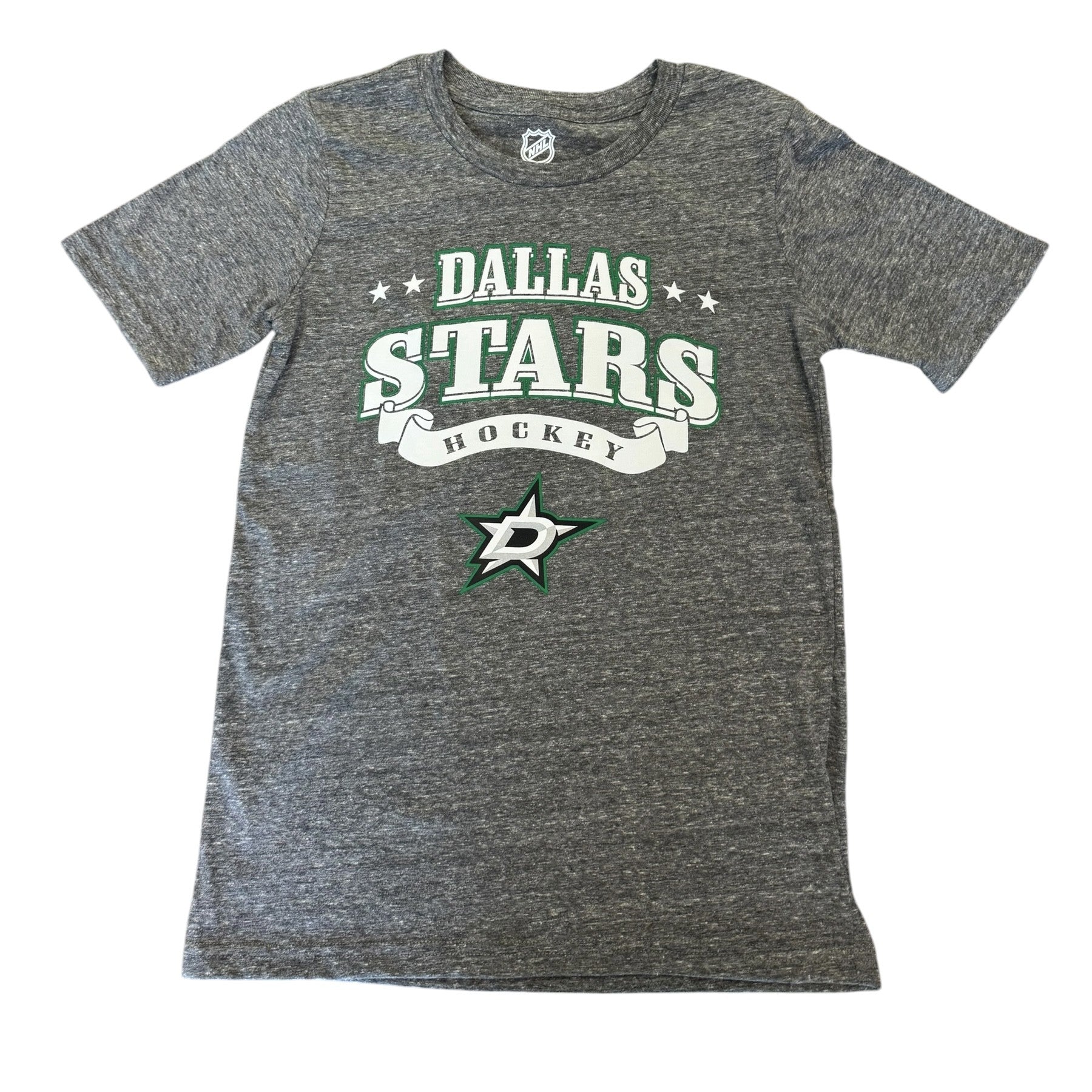 DALLAS STARS YOUTH OUTERSTUFF CLASSIC LOOK SHORT SLEEVE T - FRONT VIEW