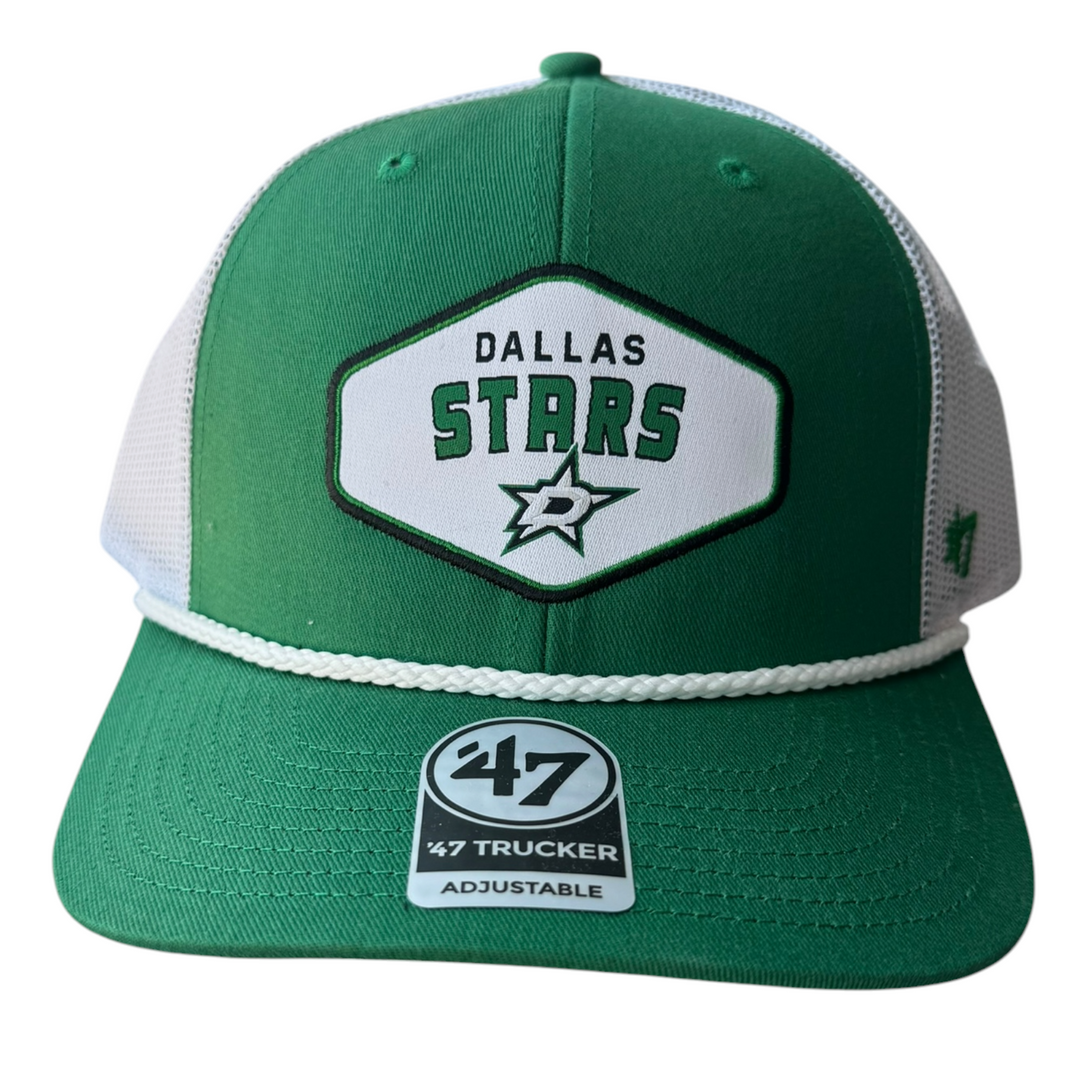 DALLAS STARS ACE OUT TRUCKER CAP - FRONT VIEW