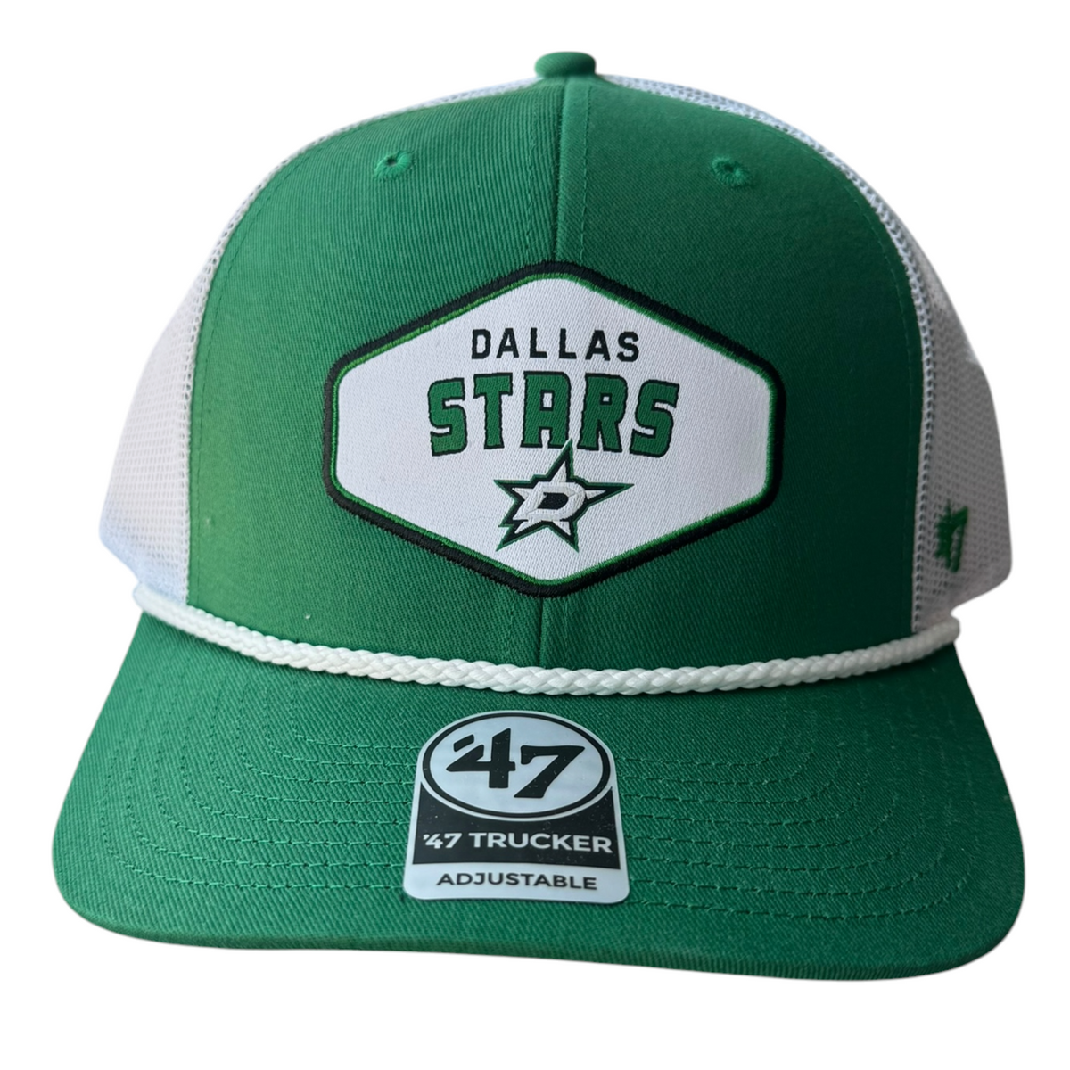 DALLAS STARS ACE OUT TRUCKER CAP - FRONT VIEW
