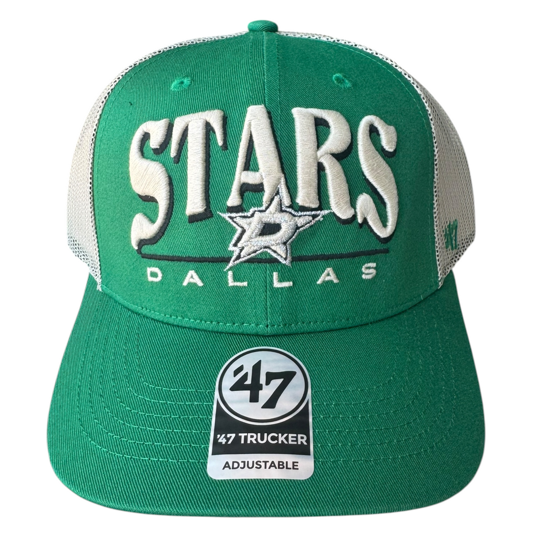 DALLAS STARS 47' ARID TRUCKER CAP- FRONT VIEW