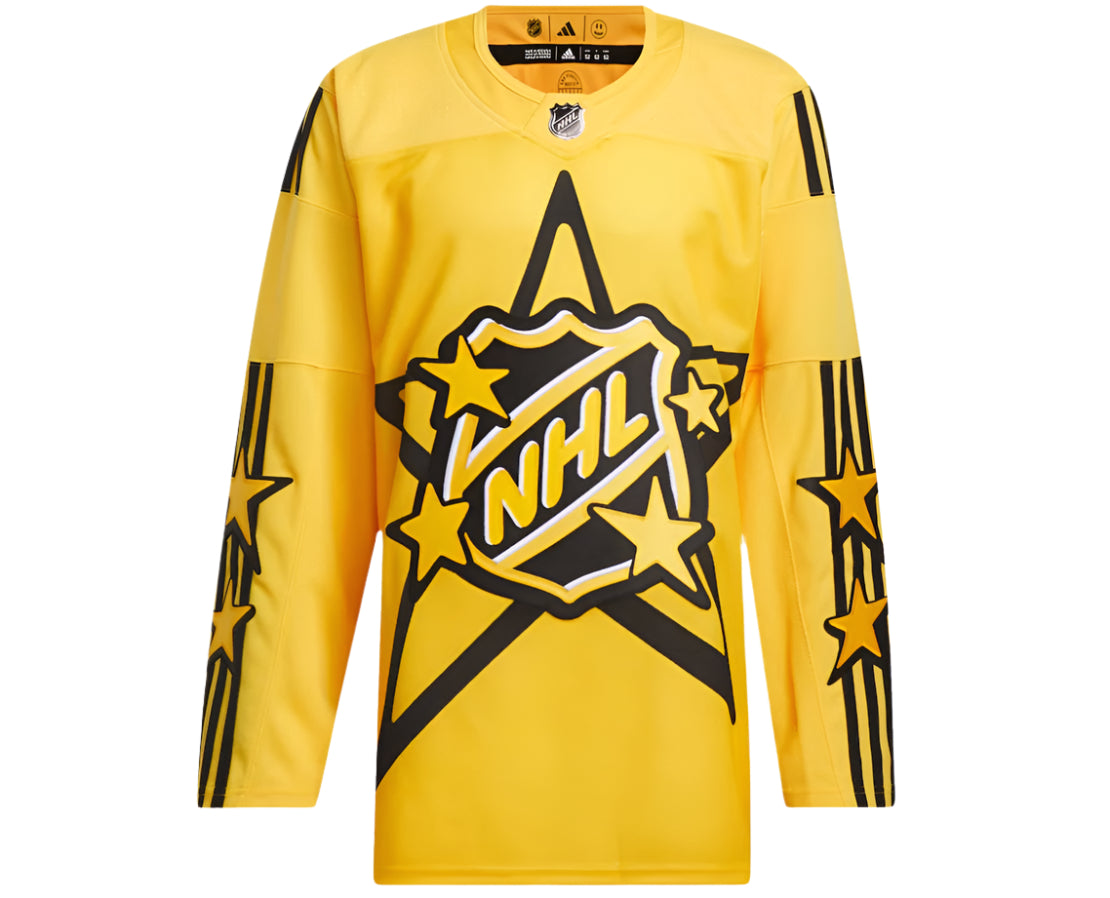 ADIDAS 2024 ALL STAR JERSEY YELLOW – Hangar Hockey
