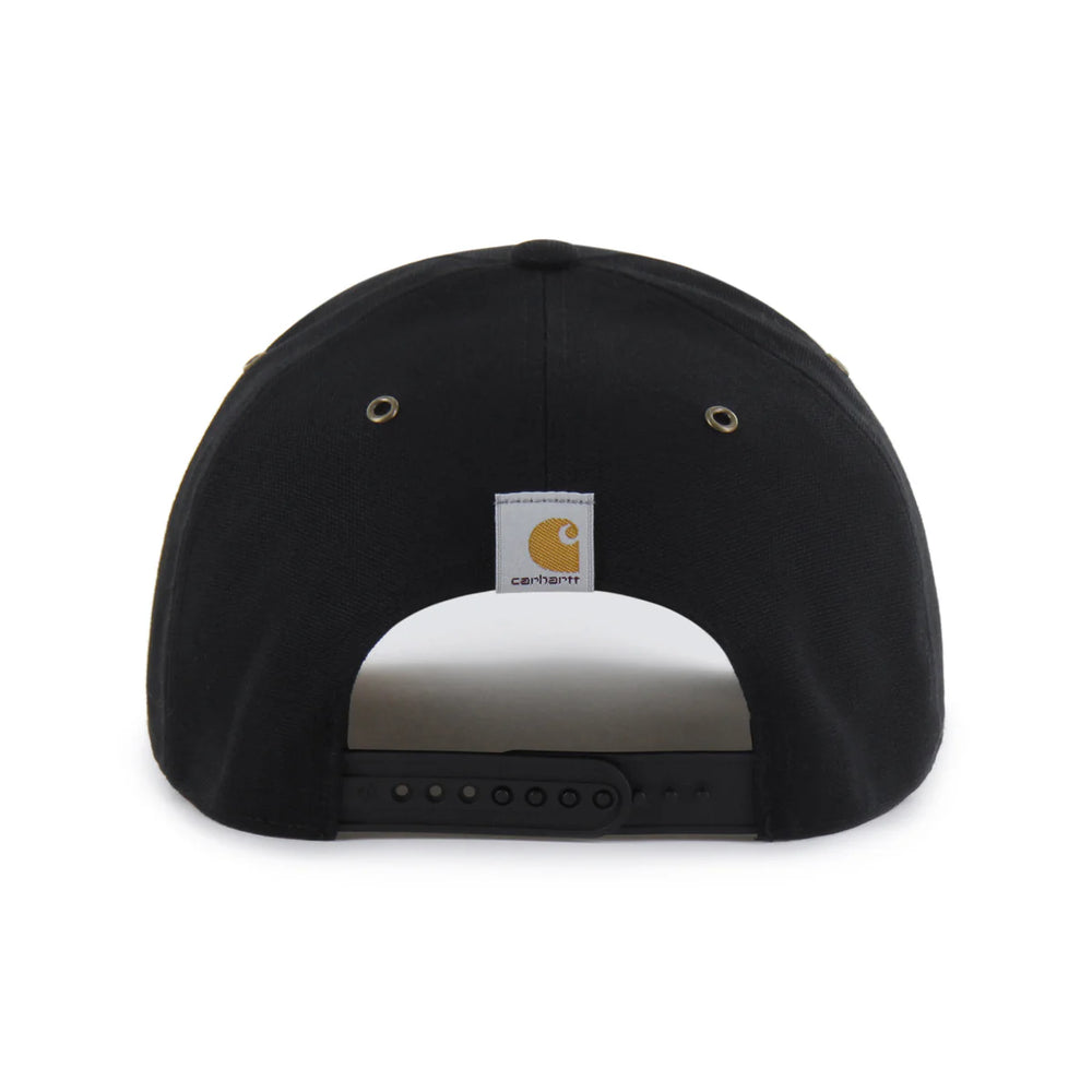 DALLAS STARS 47' CARHARTT BLACK HITCH CAP - BACK VIEW