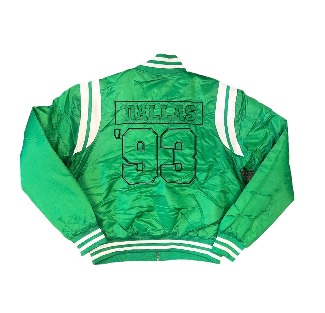 DALLAS STARS WEAR BY ERIN ANDREWS BOMBER JACKET - BACK VIEW