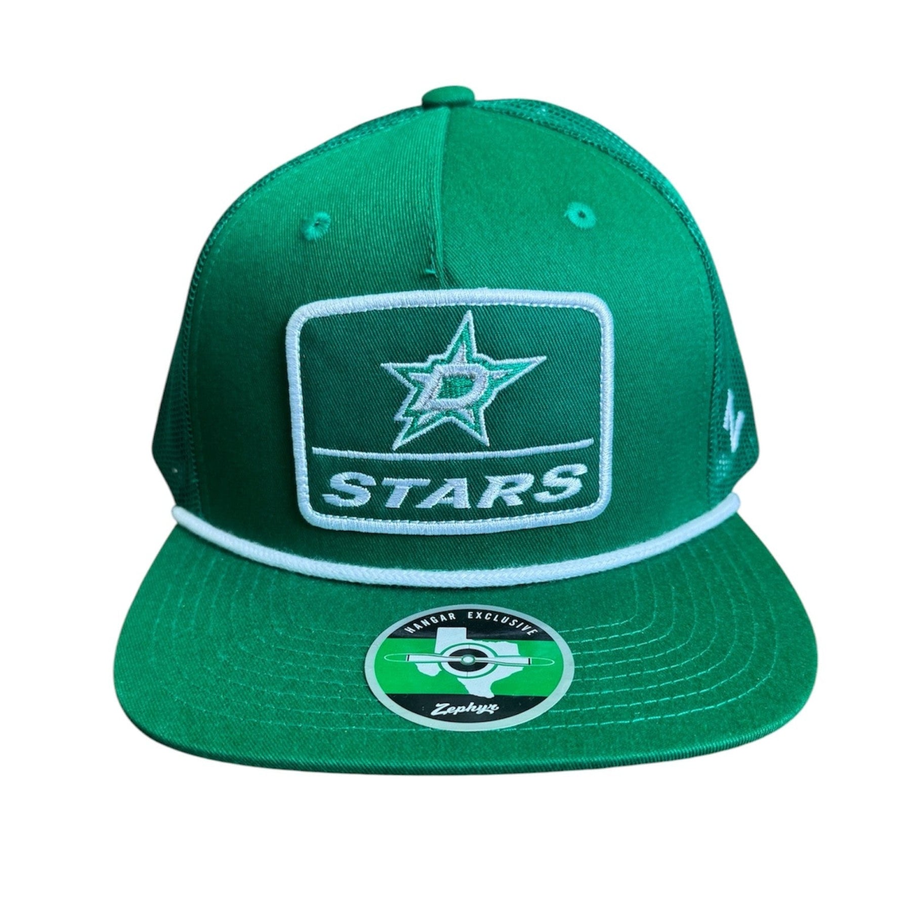 DALLAS STARS ZEPHYR BULLETIN CAP - FRONT VIEW