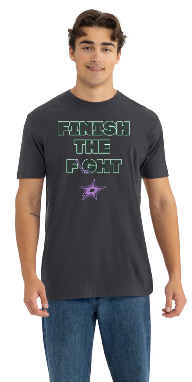 DALLAS STARS GRACEN MORENO DESIGNED HFC FINISH THE FIGHT S/S TEE