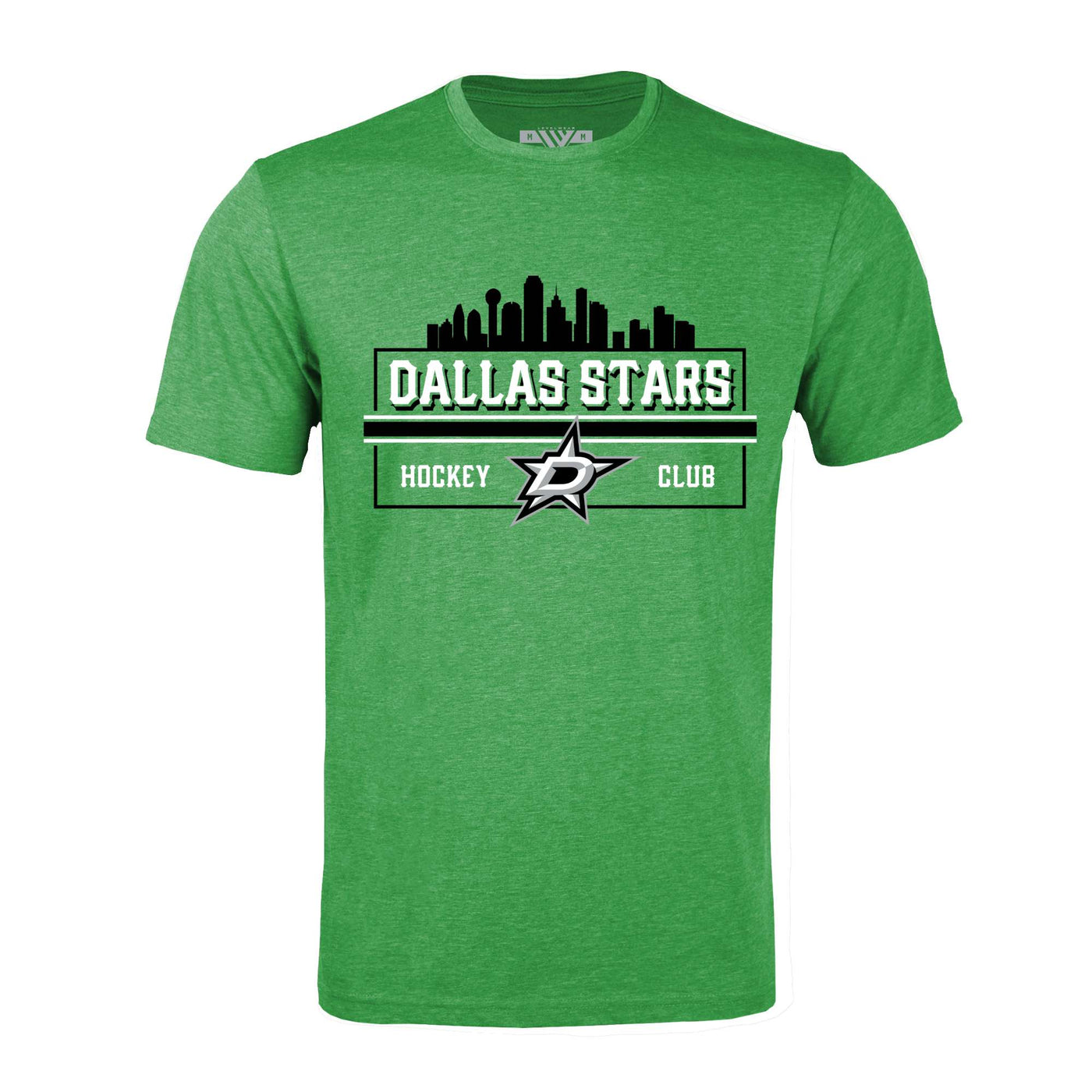 DALLAS STARS LEVELWEAR ROOPE HINTZ SKYLINE TEE - FRONT VIEW