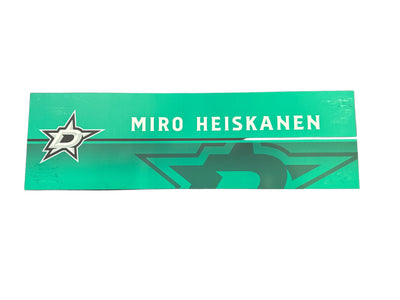 Photo of Dallas Stars Miro Heiskanen Media Nameplate