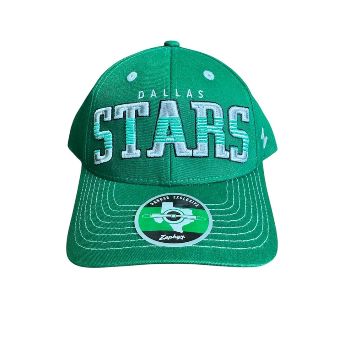 DALLAS STARS CROSSBAR CAP - FRONT VIEW