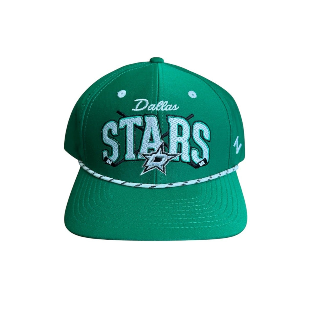 DALLAS STARS CROSSCHECK CAP - FRONT VIEW