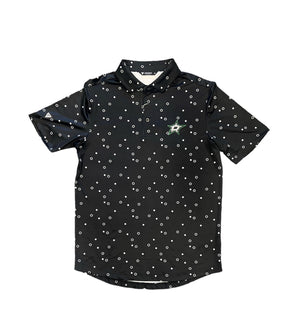 DALLAS STARS LEVELWEAR CIRCLE POLO - Front view of polo