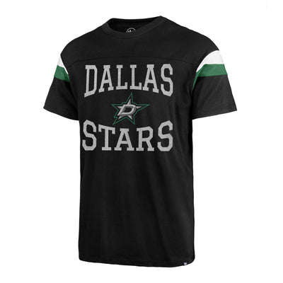 DALLAS STARS 47 BRAND CLAP BACK BLEEKER TEE - FRONT VIEW