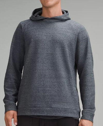 Photo of Lululemon model wearing Textured Double-Knit Cotton Hoodie