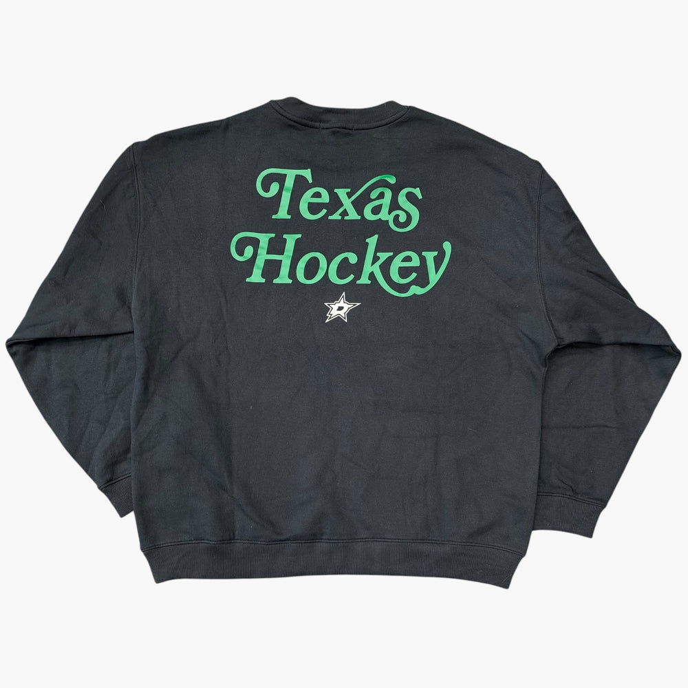 DALLAS STARS 47 BRAND WOMENS SHOUT IT OUT OVERSIZED CREW