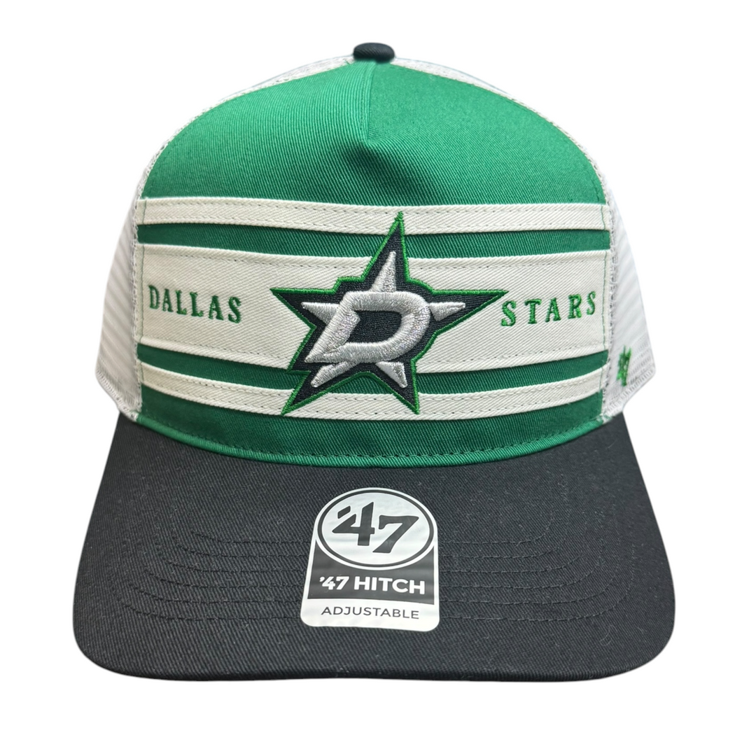 DALLAS STARS DOUBLE HEADLINER HITCH CAP - FRONT VIEW