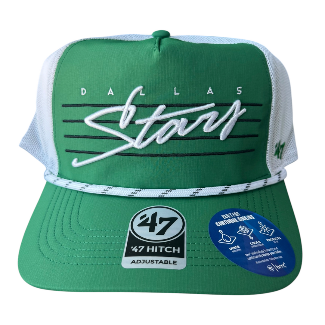 DALLAS STARS 47' DOWNBURST HITCH CAP - FRONT VIEW