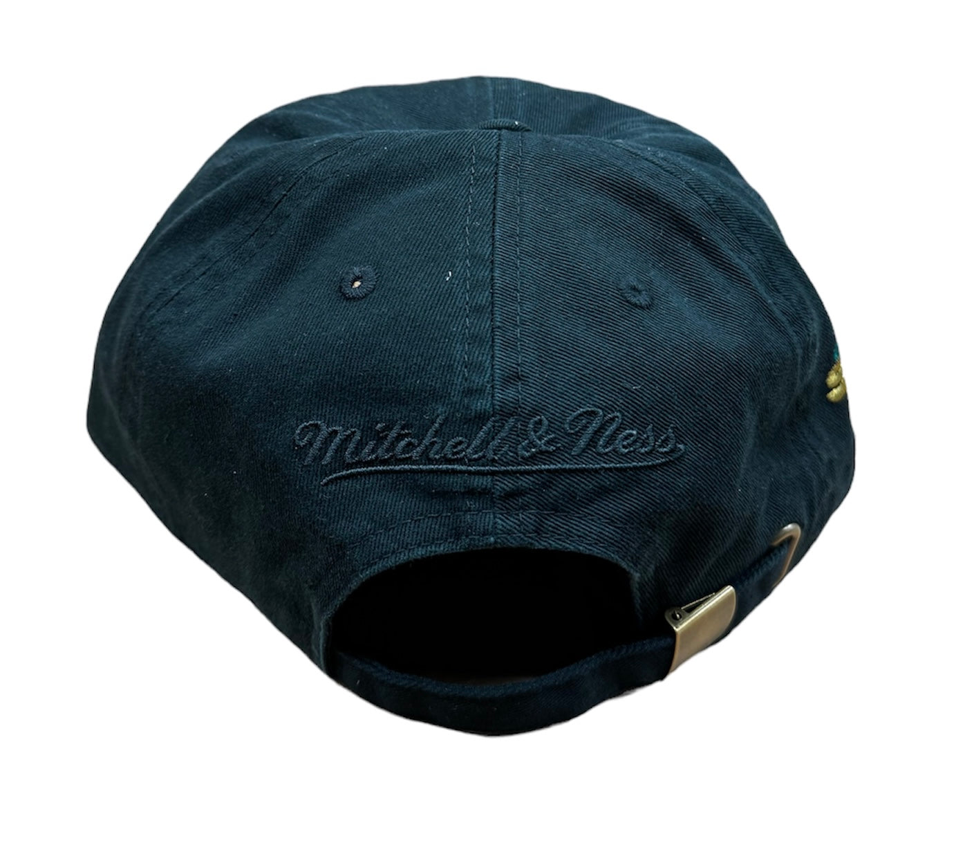 DALLAS STARS MITCHELL & NESS MIKE MODANO #9 LOGO ADJUSTABLE CAP- back side view 