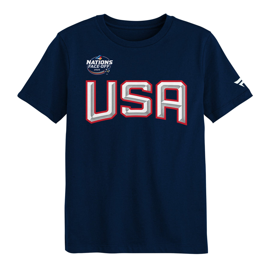 OUTERSTUFF 4 NATIONS USA LOCKER ROOM S/S - FRONT VIEW