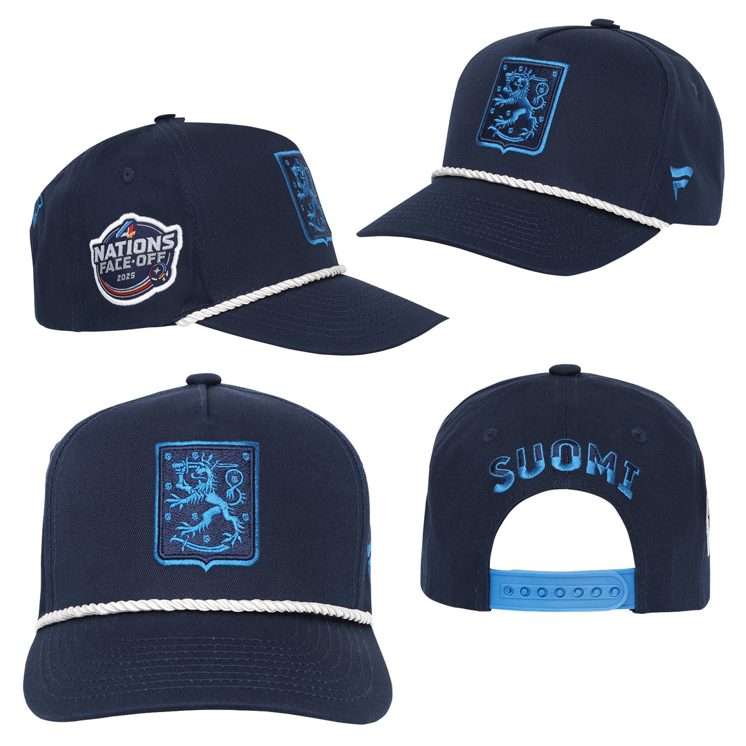 OUTERSTUFF YOUTH 4 NATIONS FINLAND SNAPBACK CAP – Hangar Hockey