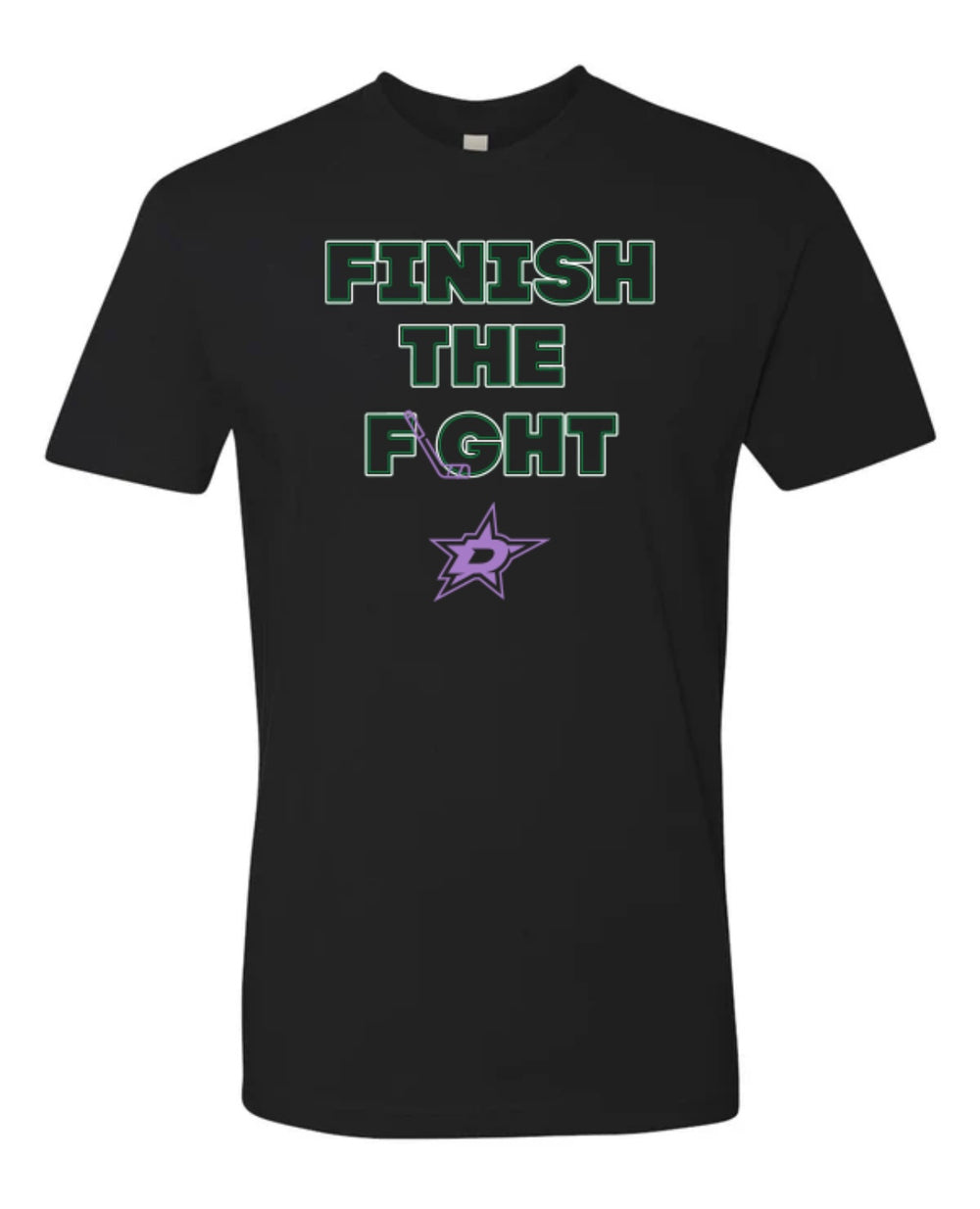 YOUTH DALLAS STARS GRACEN MORENO HFC FINISH THE FIGHT S/S TEE