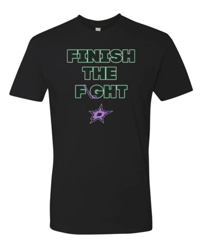 YOUTH DALLAS STARS GRACEN MORENO HFC FINISH THE FIGHT S/S TEE