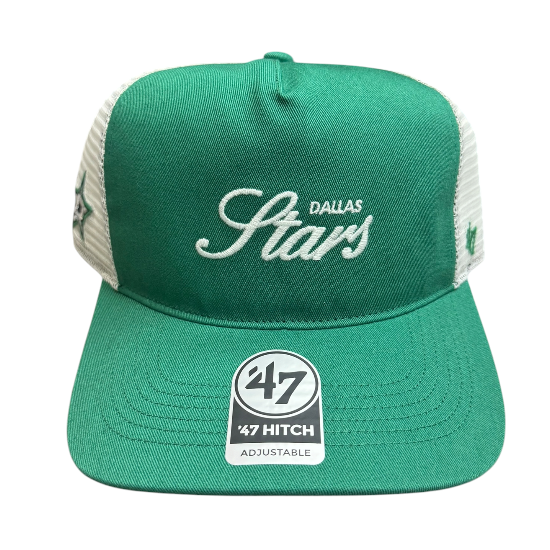 DALLAS STARS 47' FOUNDATIONAL MESH HITCH CAP - FRONT VIEW