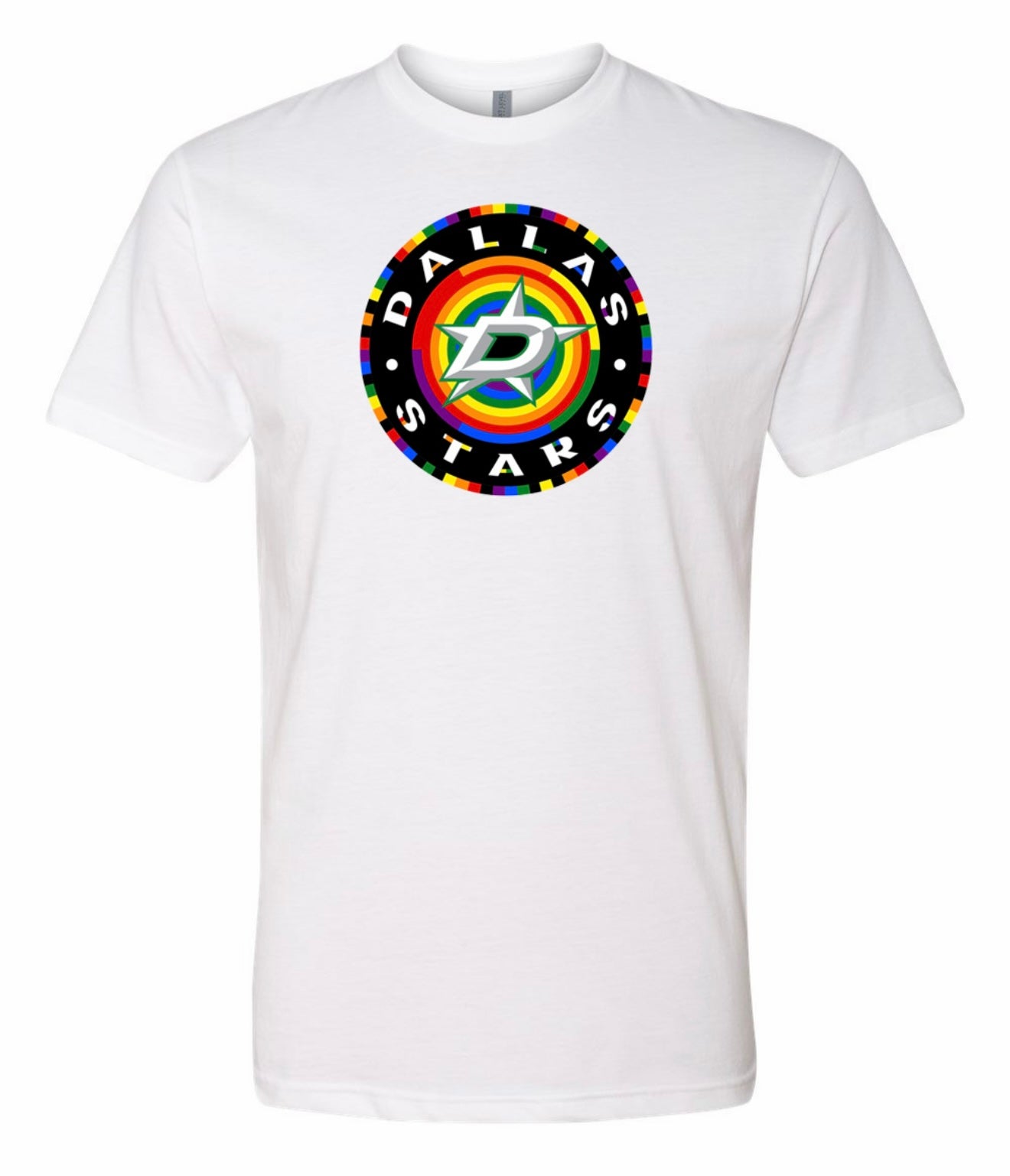 DALLAS STARS CIERA OATES PRIDE DESIGNED TEE