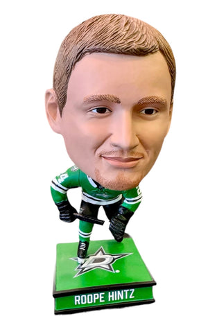 DALLAS STARS FOCO ROOPE HINTZ BIG HEAD BOBBLE - Front view 