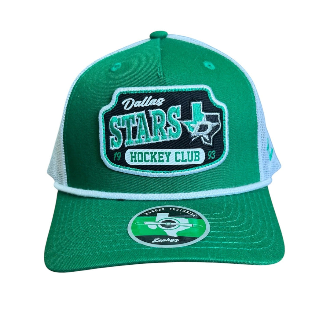 DALLAS STARS GREEN BILLBOARD CAP - FRONT VIEW