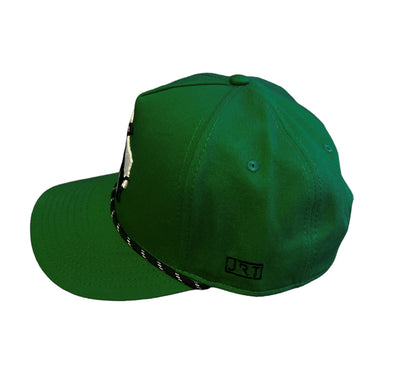 DALLAS STARS JRT HOCKEY COWBOY CAP- GREEN - SIDE VIEW