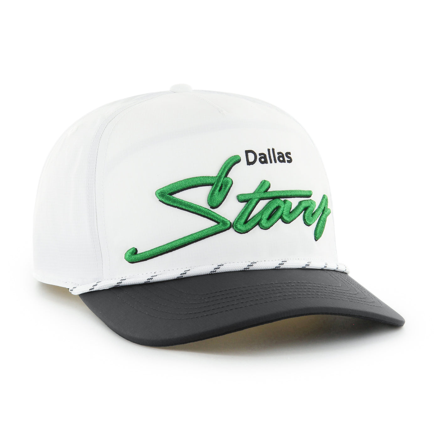DALLAS STARS CHAMBERLAIN SNAP 47 HITCH - SIDE VIEW OF HAT